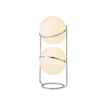 PODWÓJNA LAMPA PODŁOGOWA "ORBY" - WERSJA NISKA
