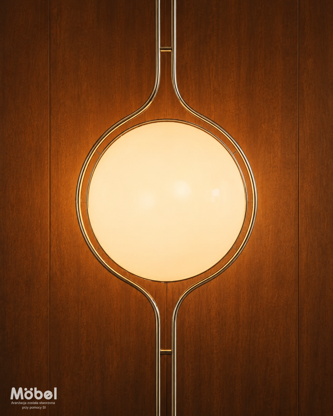 LAMPA PODŁOGOWA "ORBY" DO SUFITU