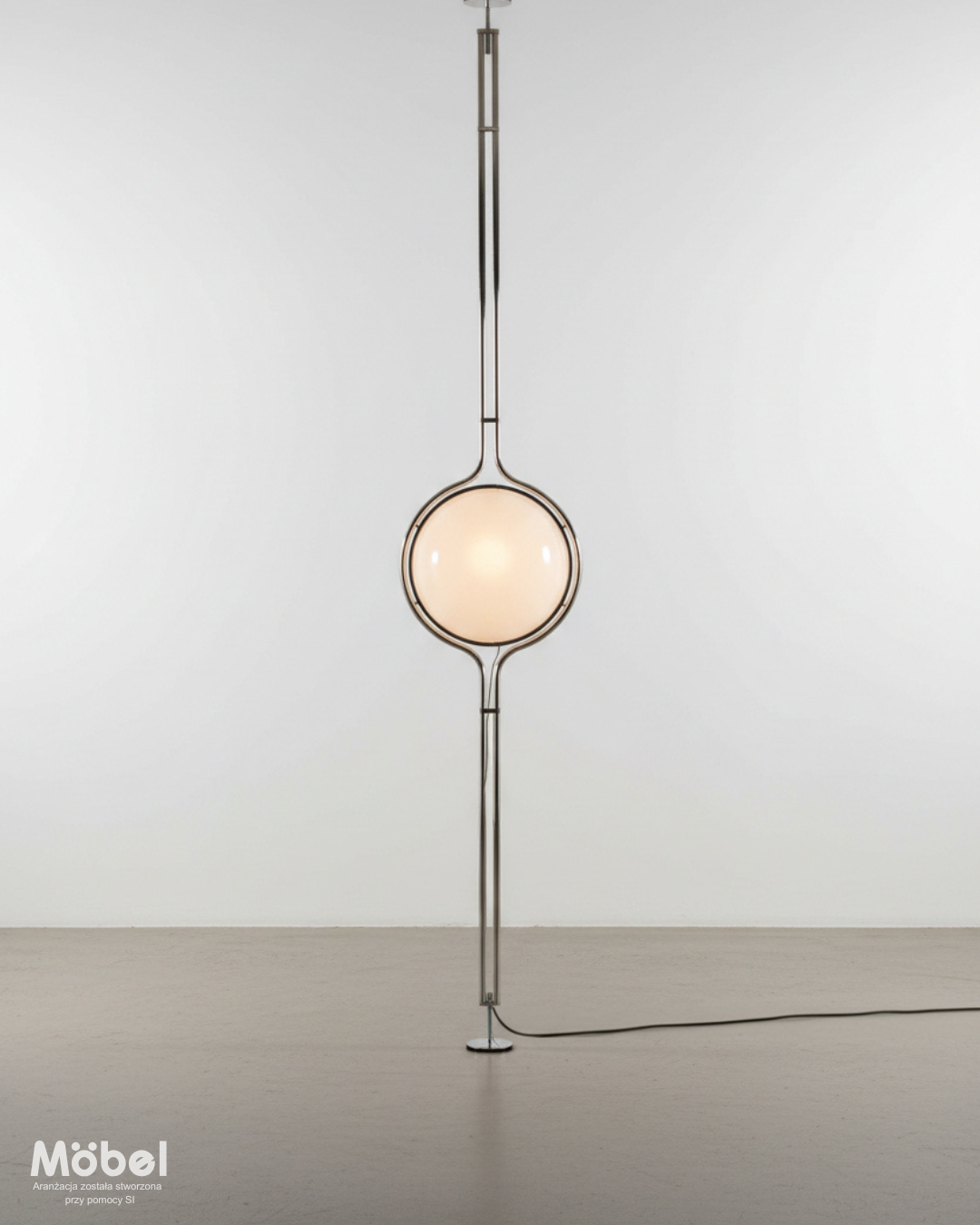 LAMPA PODŁOGOWA "ORBY" DO SUFITU