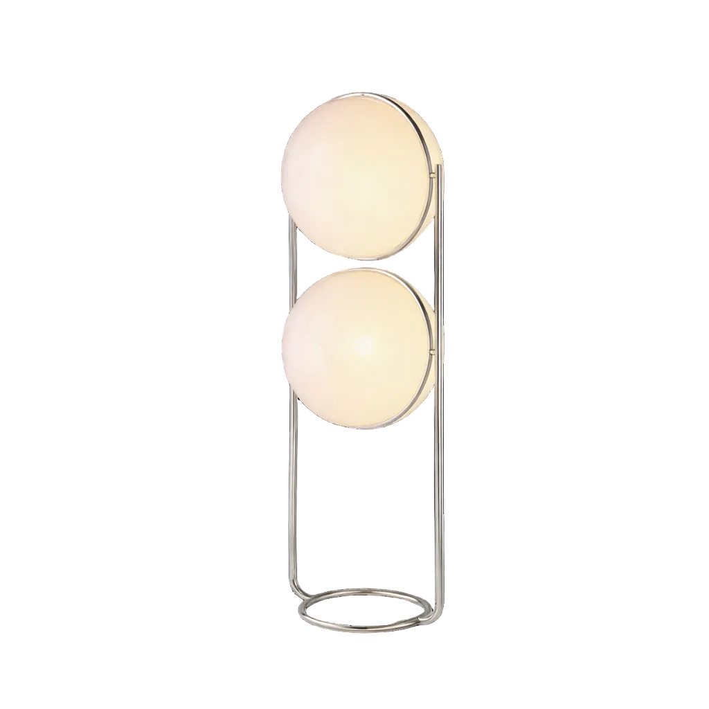 PODWÓJNA LAMPA PODŁOGOWA "ORBY" - WERSJA WYSOKA
