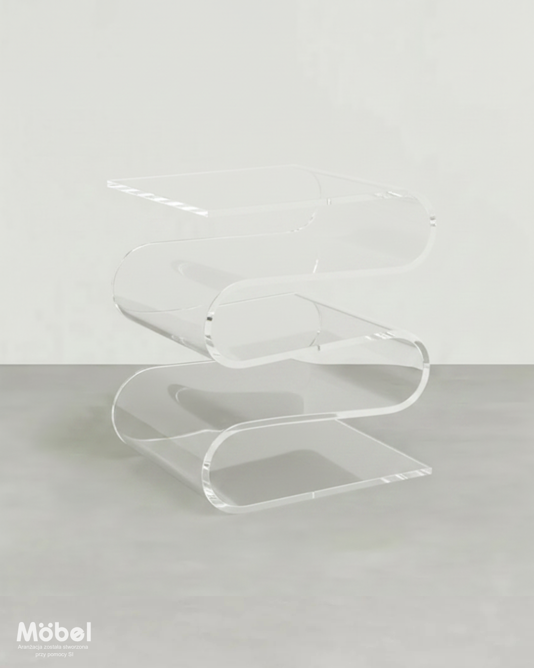 AKRYLOWY STOLIK "SHAPE"